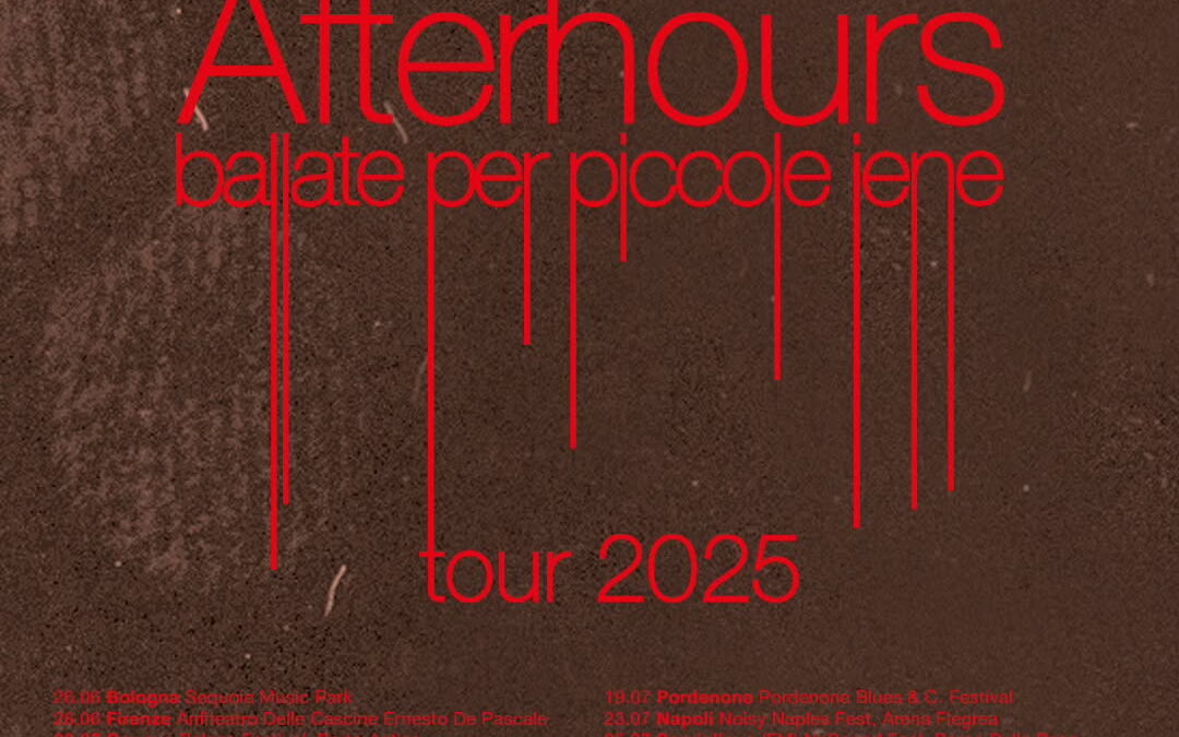 “Ballate per piccole iene” TOUR 2025